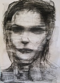 Arsalan Naqvi, 10 x 14 Inch, Charcoal on Paper, Figurative Painting, AC-ARN-155